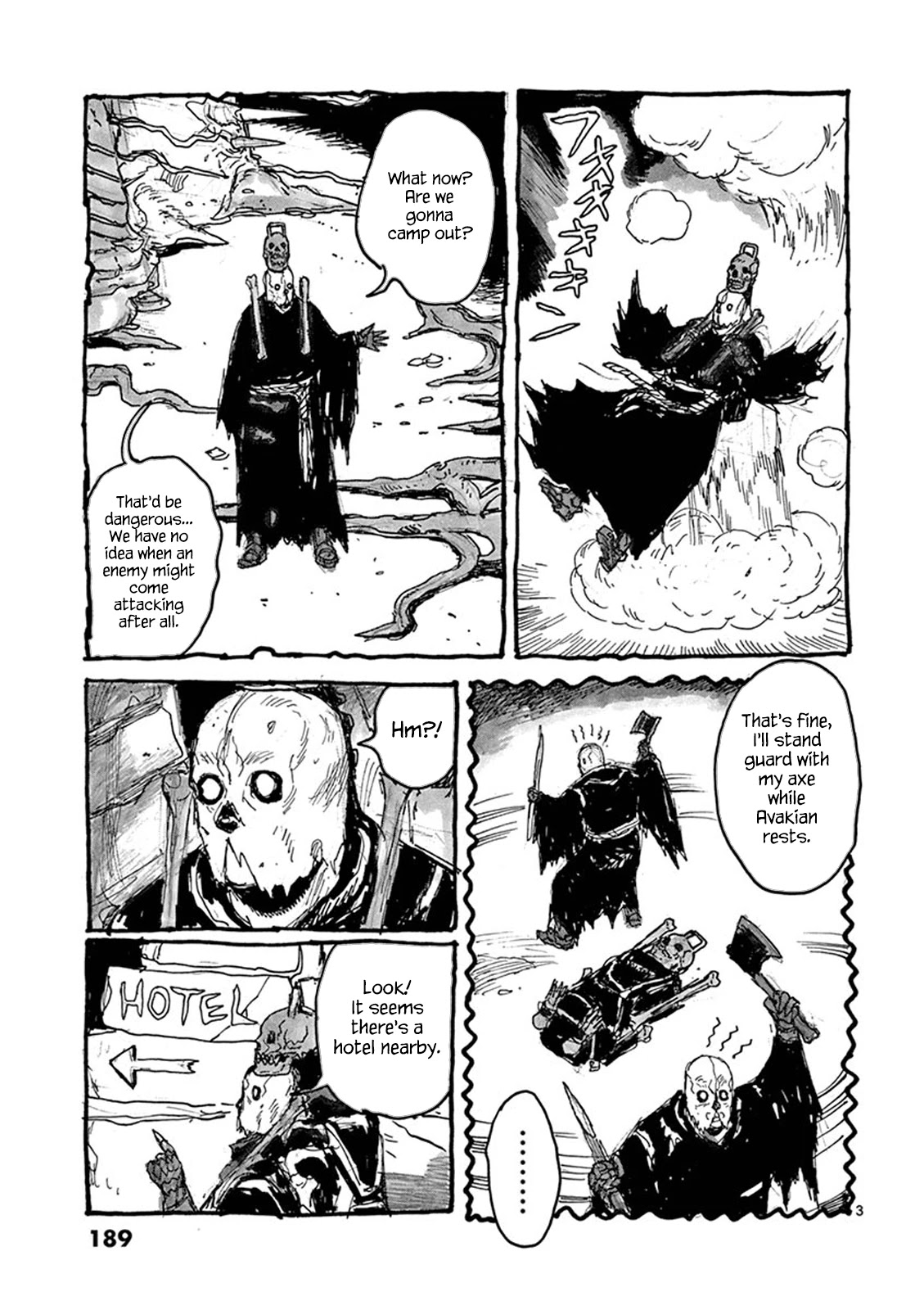 Dai Dark Chapter 6.5 page 13 - Chapter 6.5: Bone 6.5