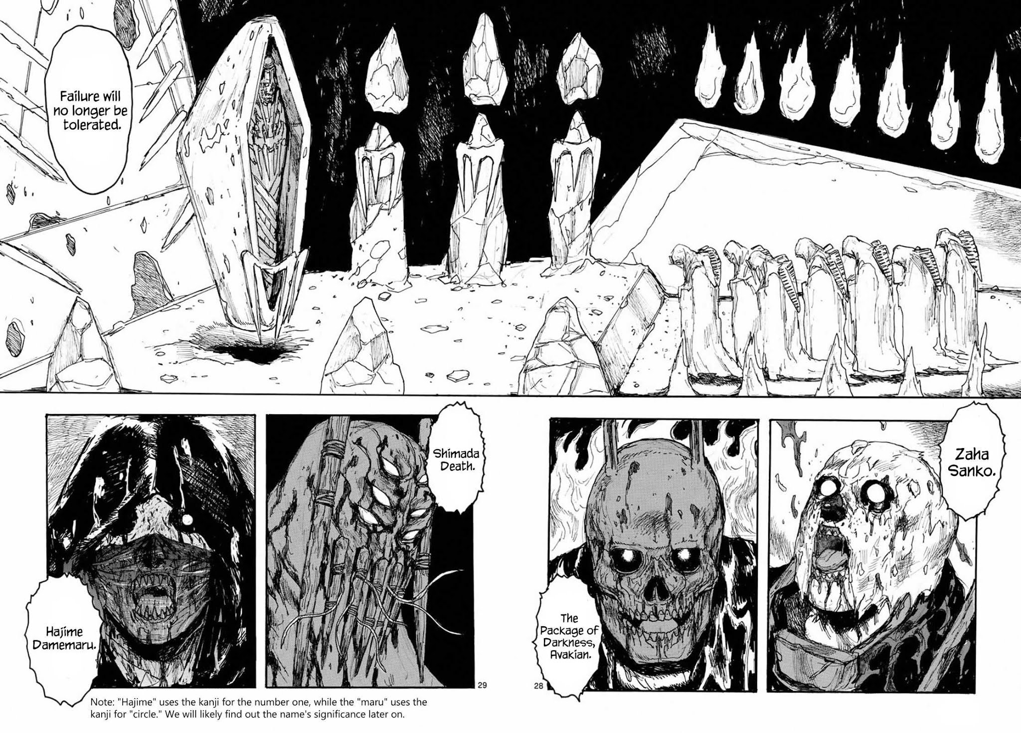 Dai Dark Chapter 6 page 28 - Chapter 6: The Hateful Four