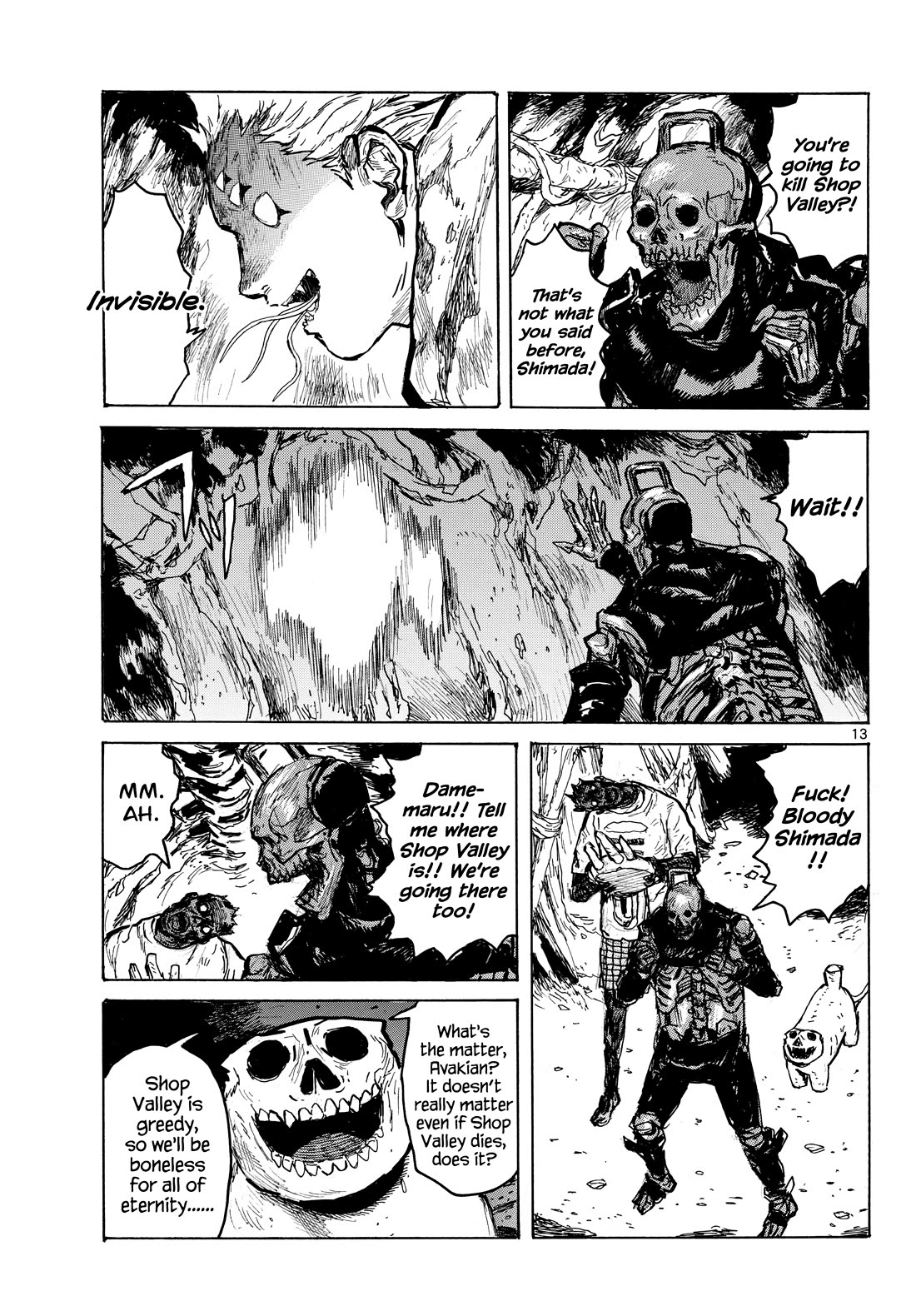 Dai Dark Chapter 60 page 13 - Chapter 60: Exciting Throwback