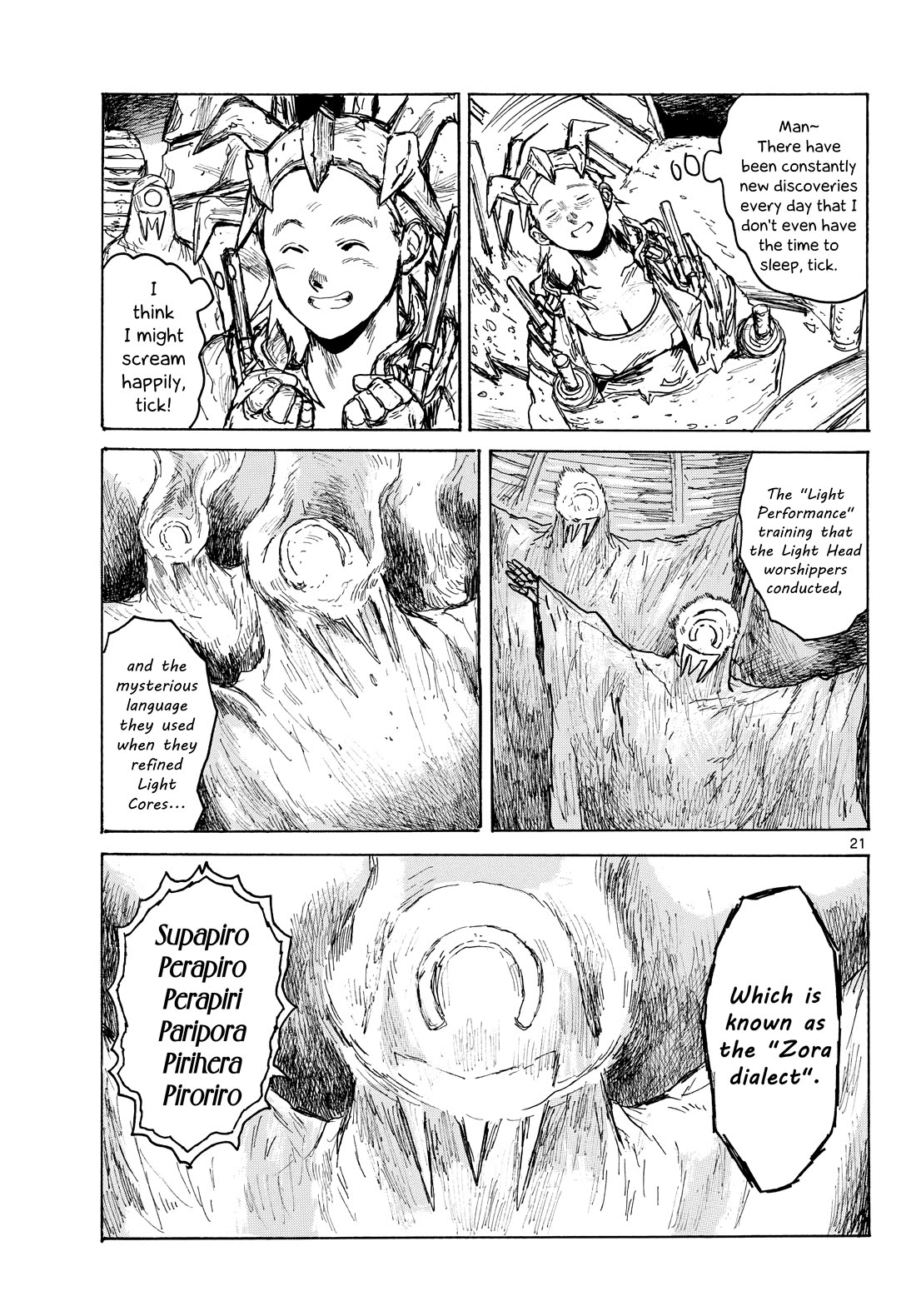 Dai Dark Chapter 60 page 21 - Chapter 60: Exciting Throwback