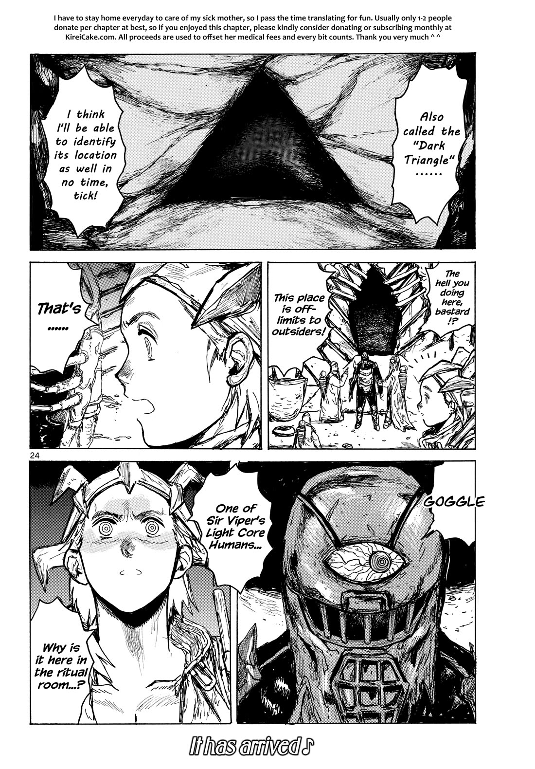Dai Dark Chapter 60 page 24 - Chapter 60: Exciting Throwback