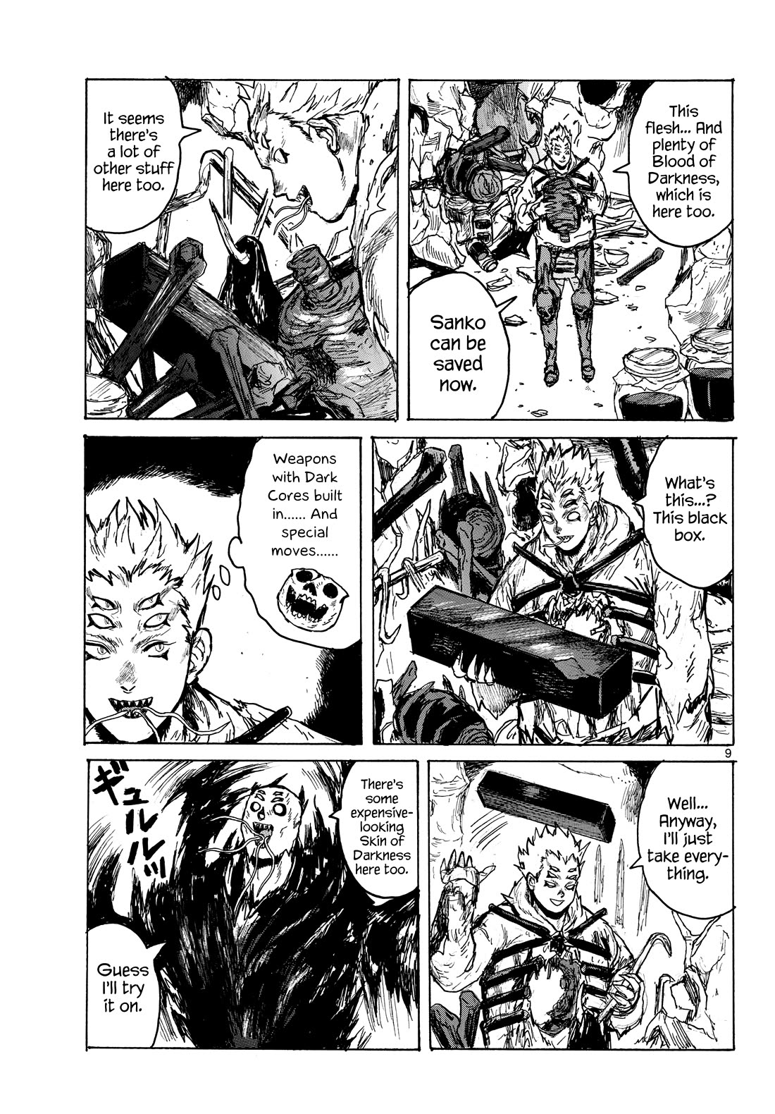 Dai Dark Chapter 61 page 8 - Chapter 61: Circling • Triangle • Square