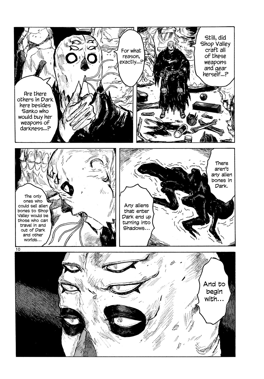 Dai Dark Chapter 61 page 9 - Chapter 61: Circling • Triangle • Square