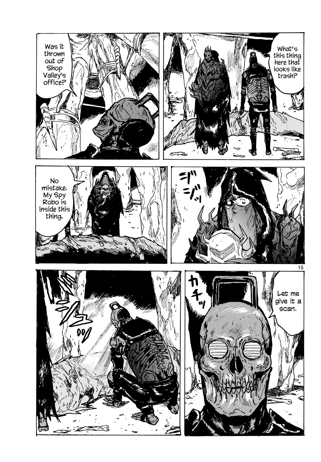 Dai Dark Chapter 62 page 15 - Chapter 62: TIME-RUG
