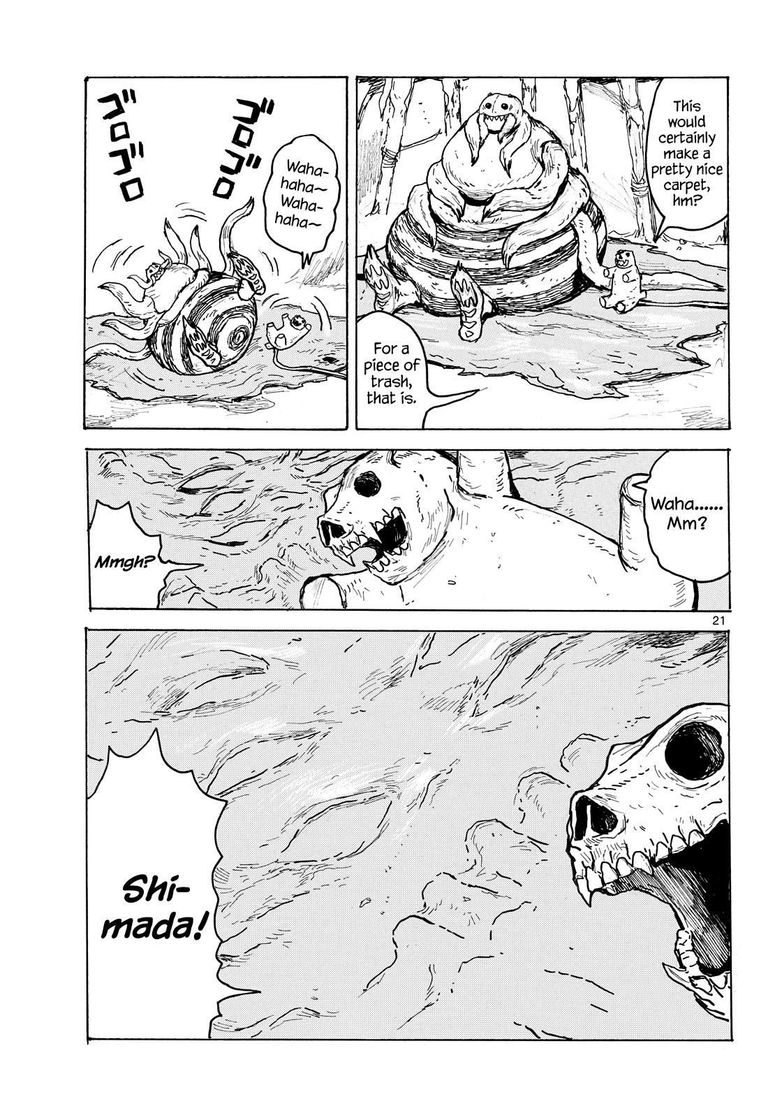Dai Dark Chapter 62 page 21 - Chapter 62: TIME-RUG