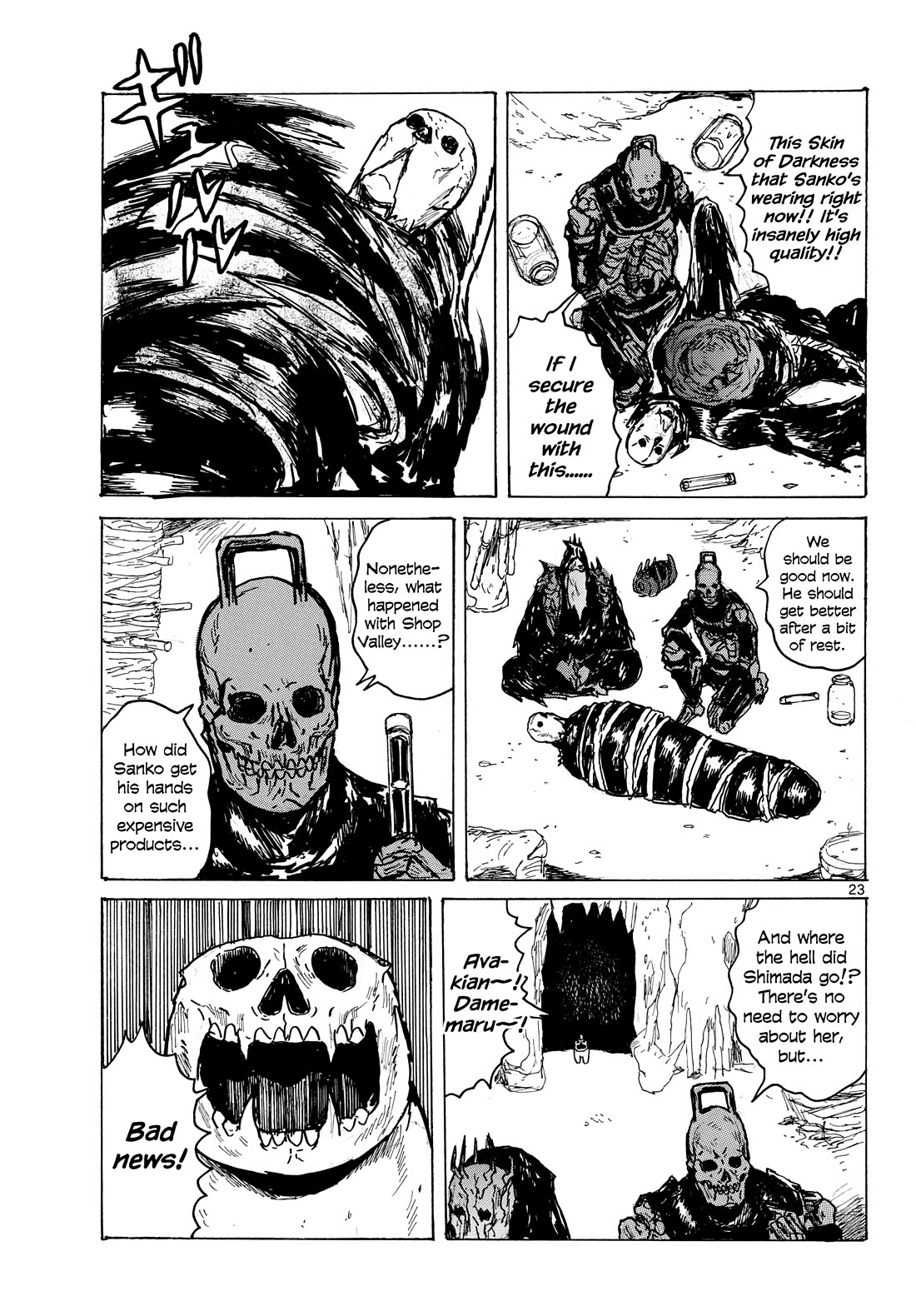 Dai Dark Chapter 62 page 23 - Chapter 62: TIME-RUG