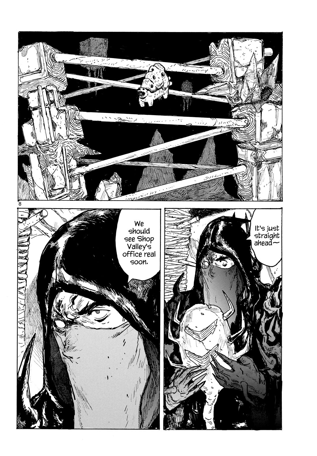 Dai Dark Chapter 62 page 8 - Chapter 62: TIME-RUG