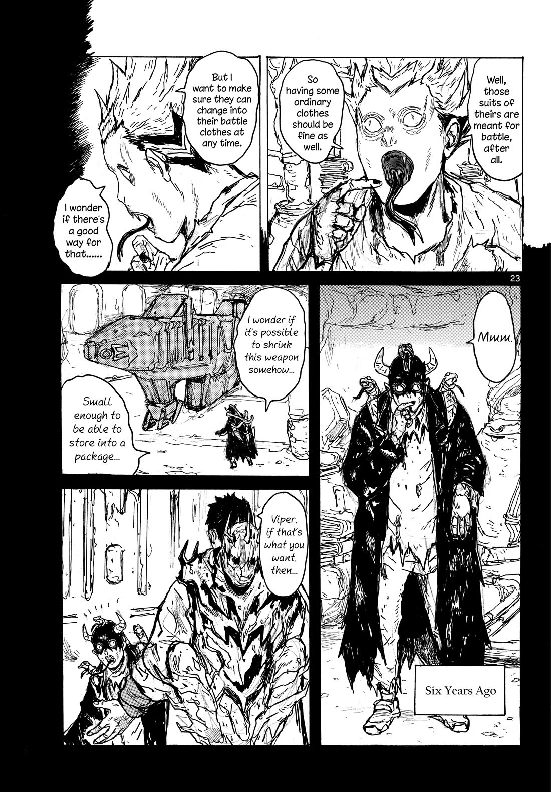 Dai Dark Chapter 63 page 22 - Chapter 63: Moja Likes Cleanliness
