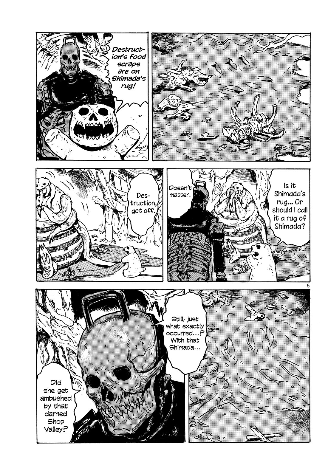 Dai Dark Chapter 63 page 4 - Chapter 63: Moja Likes Cleanliness