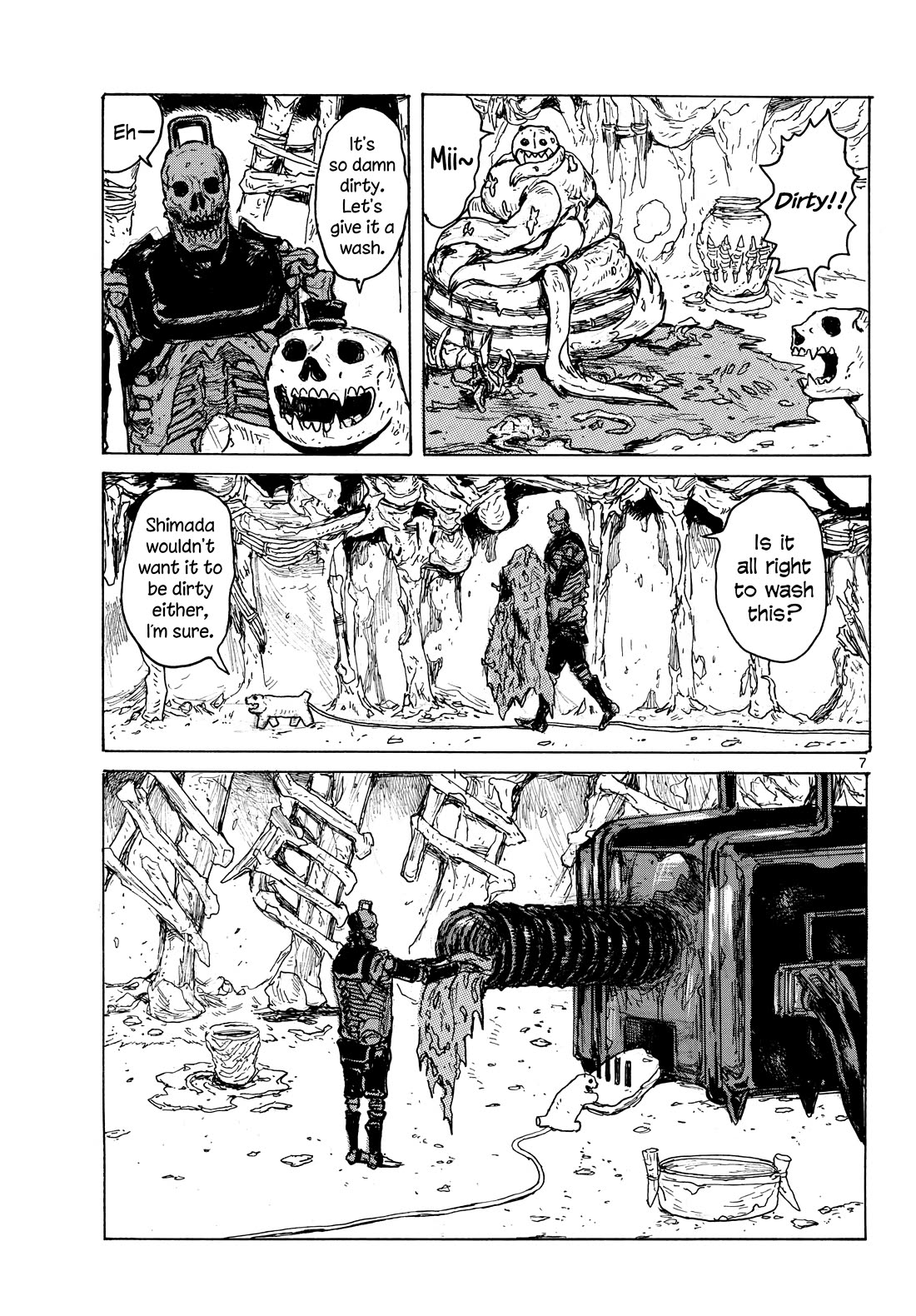 Dai Dark Chapter 63 page 6 - Chapter 63: Moja Likes Cleanliness