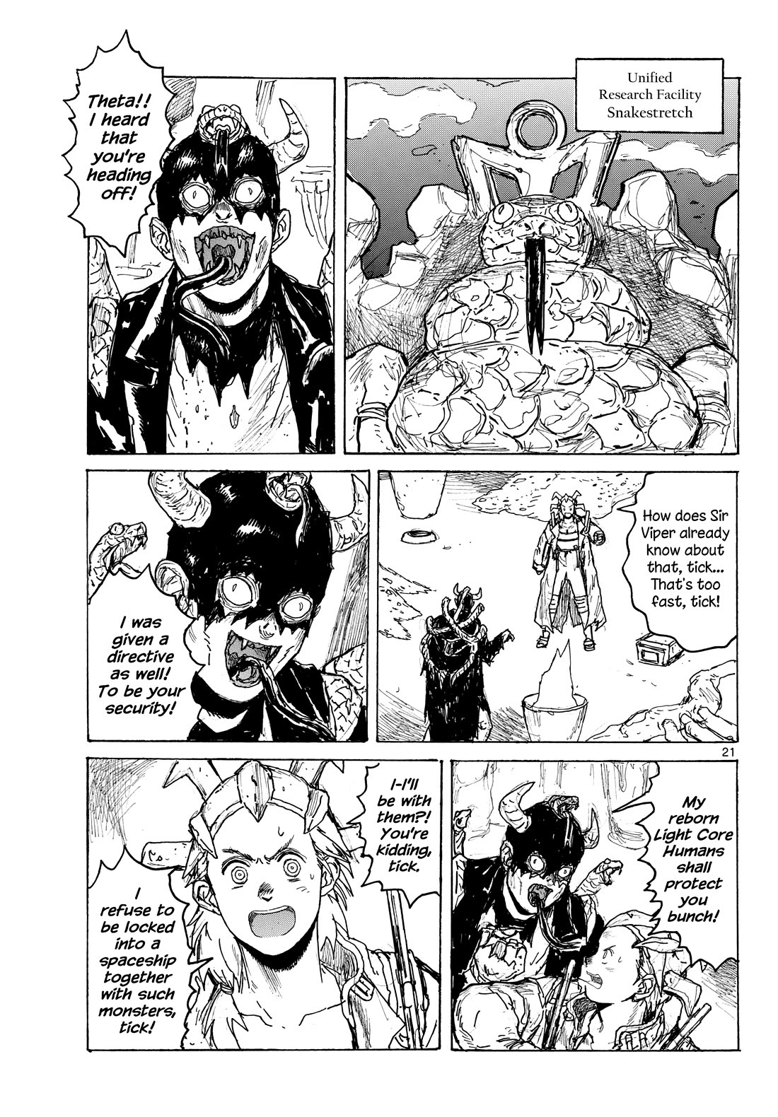 Dai Dark Chapter 64 page 21 - Chapter 64: The Triangle at the Furthest Reaches, Come Back Again Shimada.