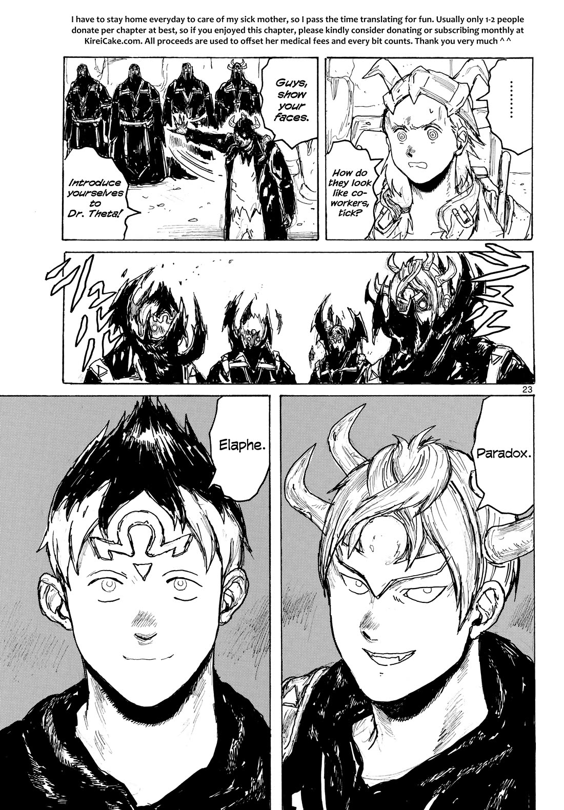 Dai Dark Chapter 64 page 23 - Chapter 64: The Triangle at the Furthest Reaches, Come Back Again Shimada.
