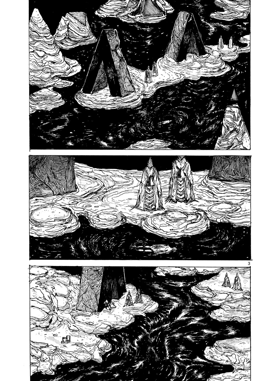 Dai Dark Chapter 64 page 3 - Chapter 64: The Triangle at the Furthest Reaches, Come Back Again Shimada.