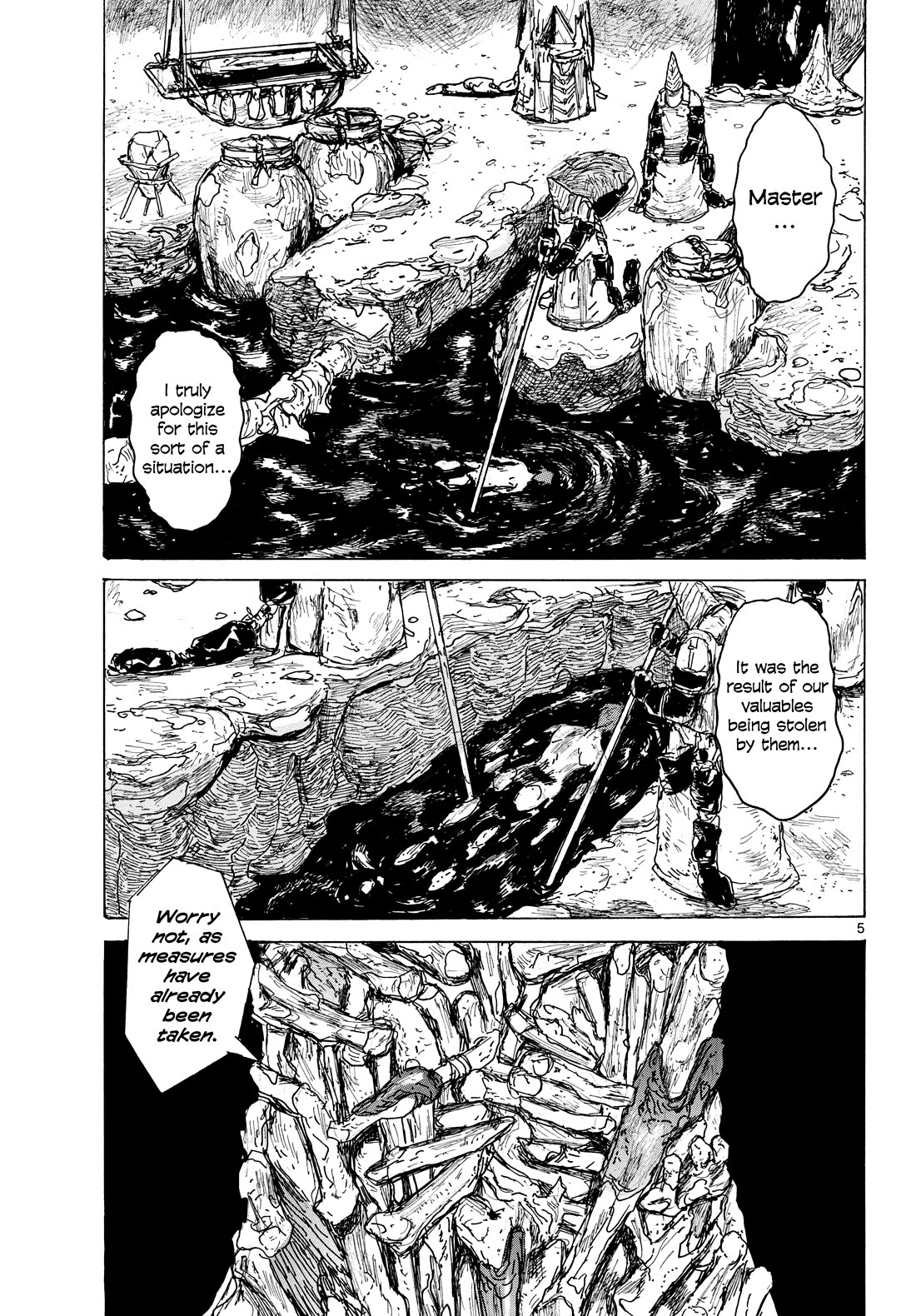 Dai Dark Chapter 64 page 5 - Chapter 64: The Triangle at the Furthest Reaches, Come Back Again Shimada.