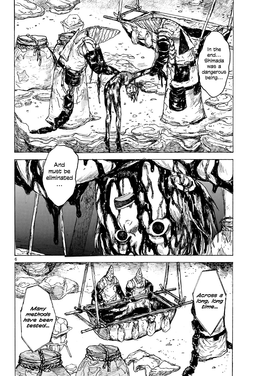 Dai Dark Chapter 64 page 6 - Chapter 64: The Triangle at the Furthest Reaches, Come Back Again Shimada.
