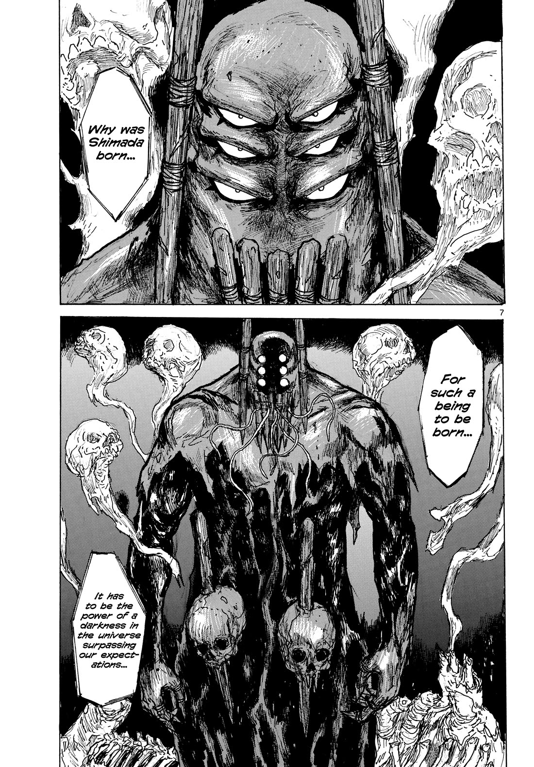 Dai Dark Chapter 64 page 7 - Chapter 64: The Triangle at the Furthest Reaches, Come Back Again Shimada.