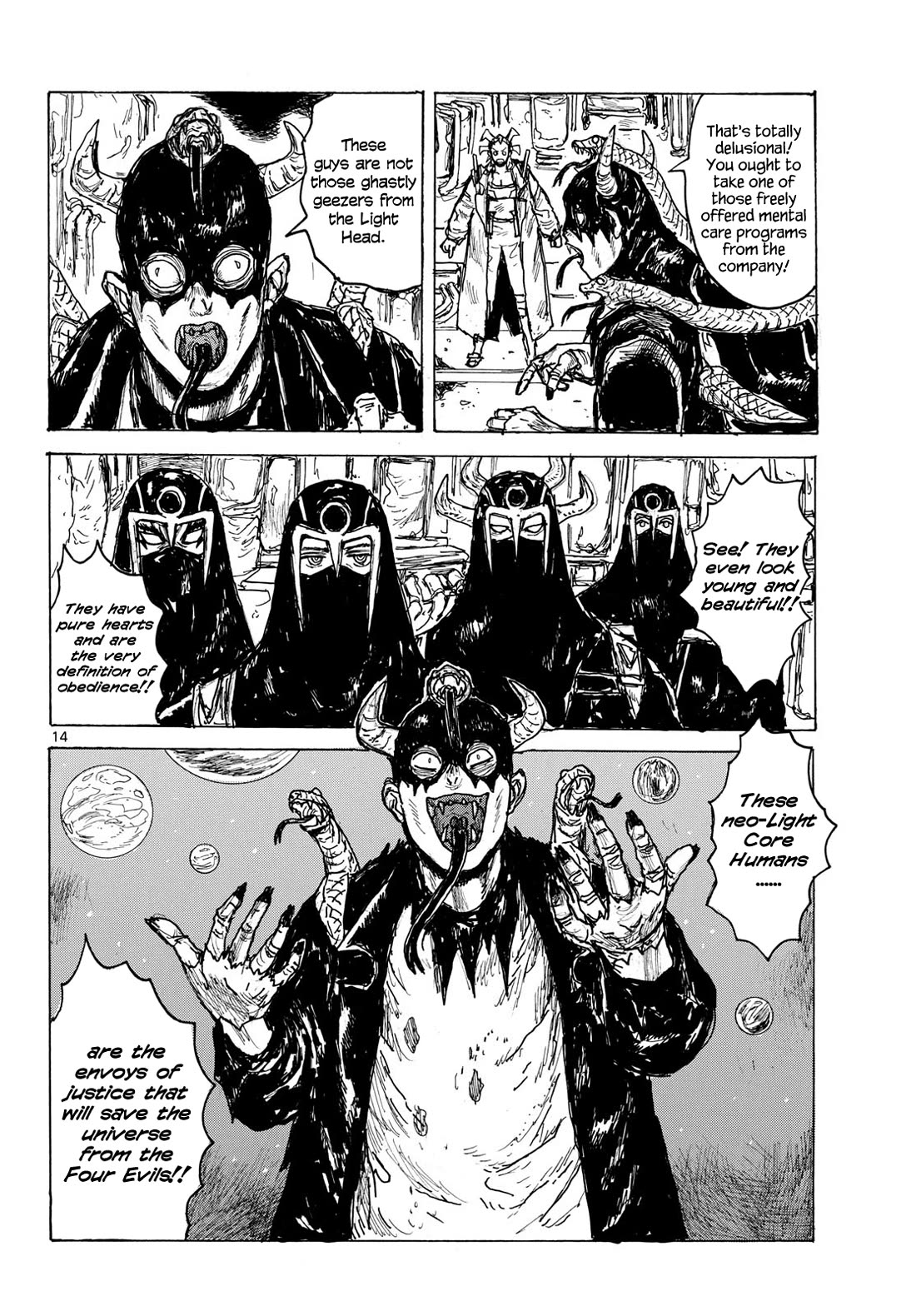 Dai Dark Chapter 65 page 14 - Chapter 65: Edge Eater