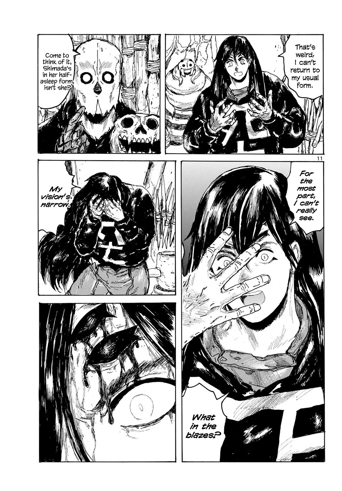 Dai Dark Chapter 66 page 11 - Chapter 66: With Food, the Good and the Bad