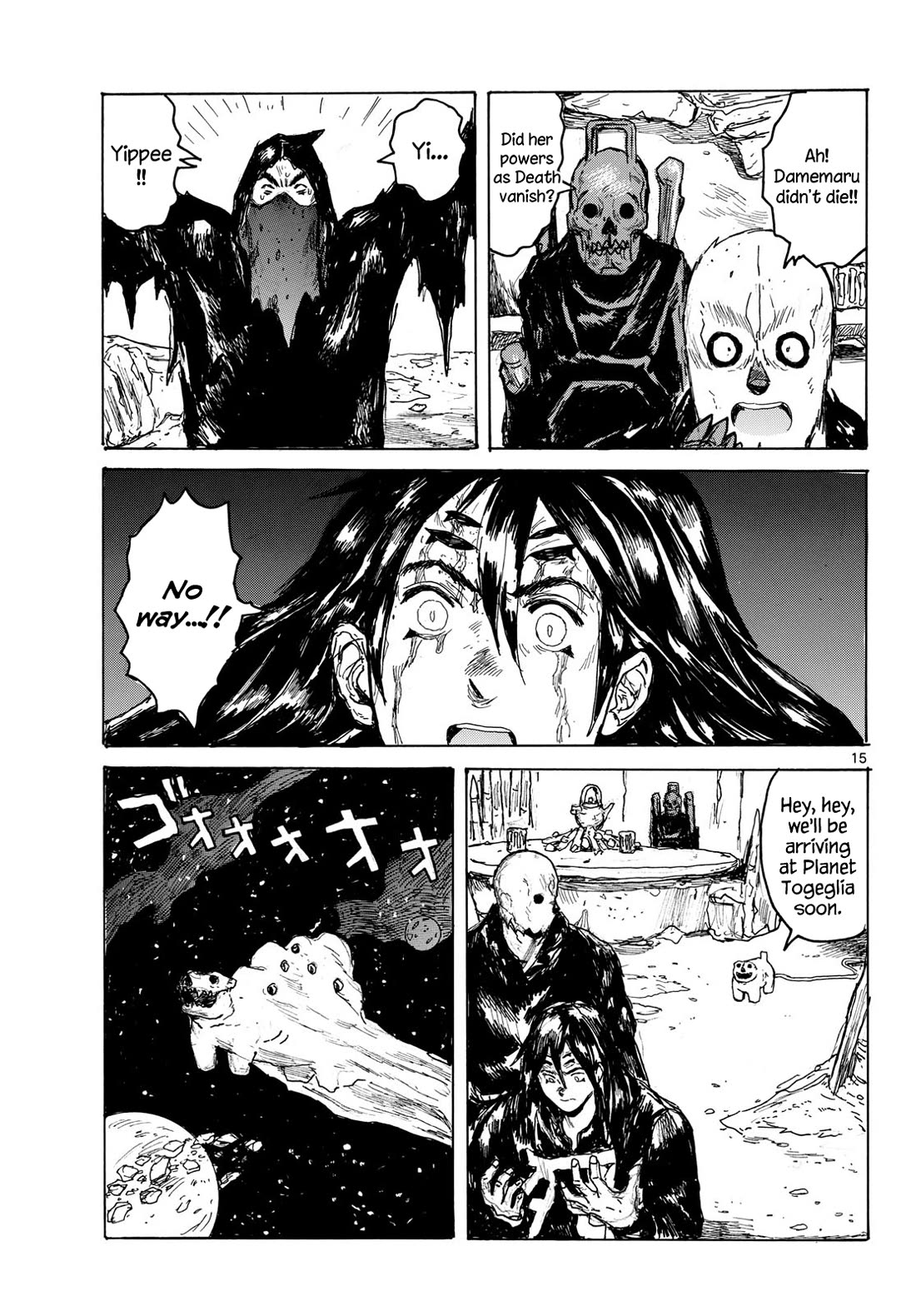 Dai Dark Chapter 66 page 15 - Chapter 66: With Food, the Good and the Bad