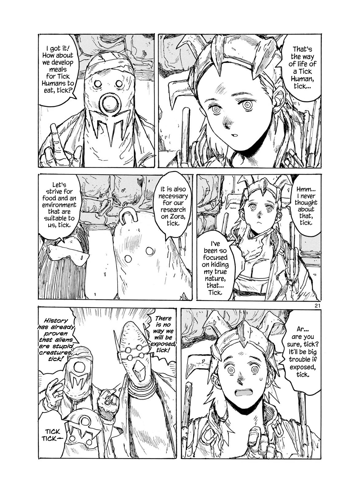 Dai Dark Chapter 66 page 21 - Chapter 66: With Food, the Good and the Bad