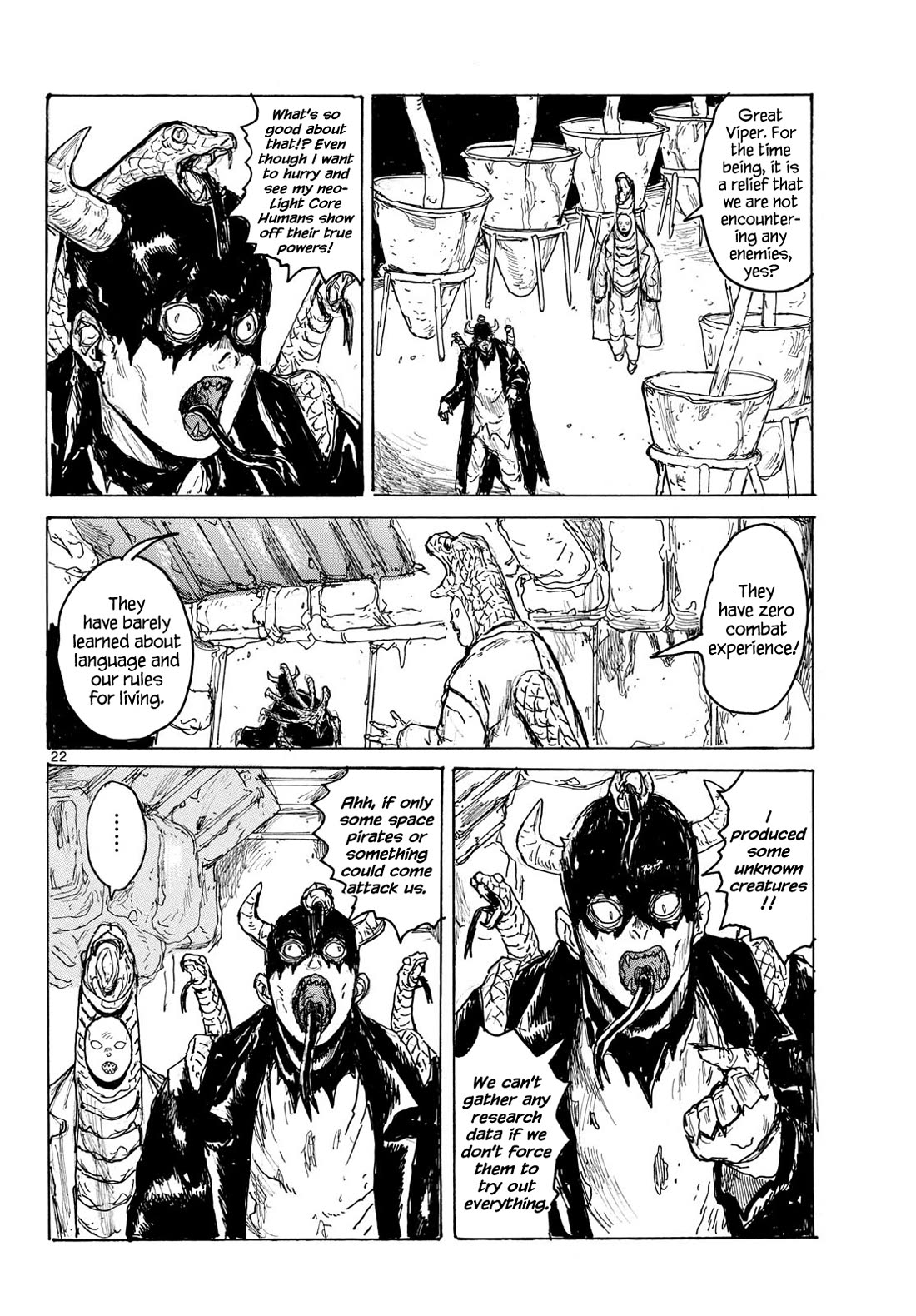 Dai Dark Chapter 66 page 22 - Chapter 66: With Food, the Good and the Bad