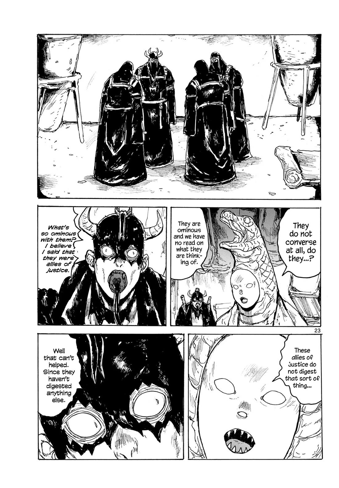 Dai Dark Chapter 66 page 23 - Chapter 66: With Food, the Good and the Bad