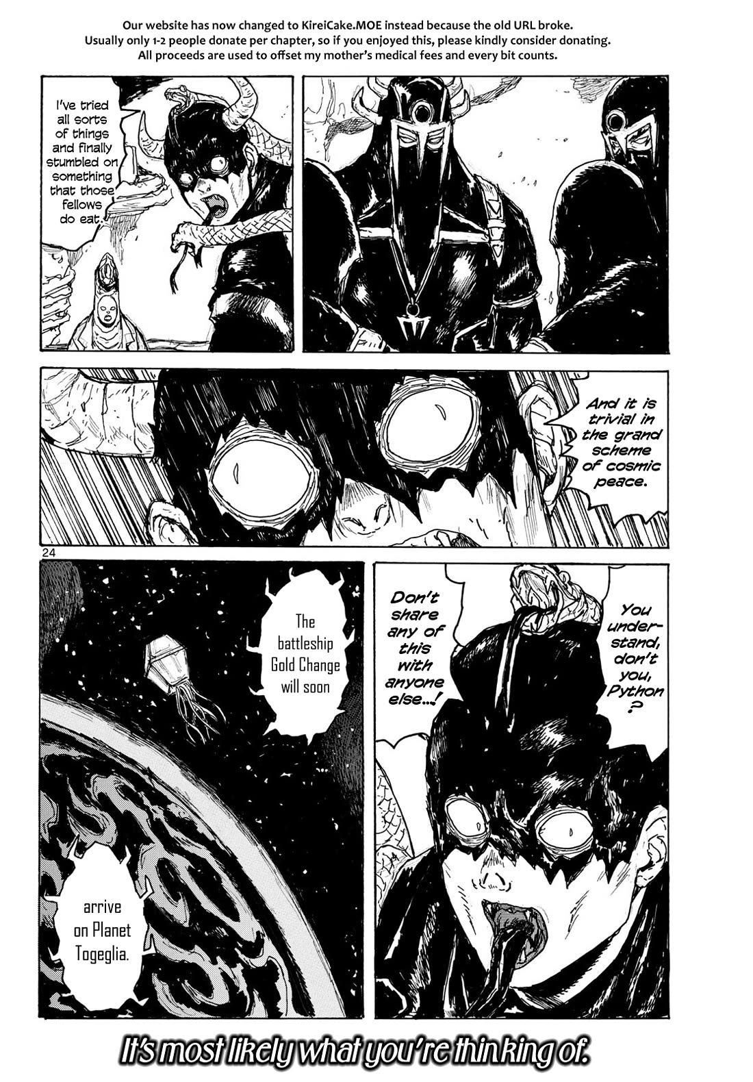 Dai Dark Chapter 66 page 24 - Chapter 66: With Food, the Good and the Bad