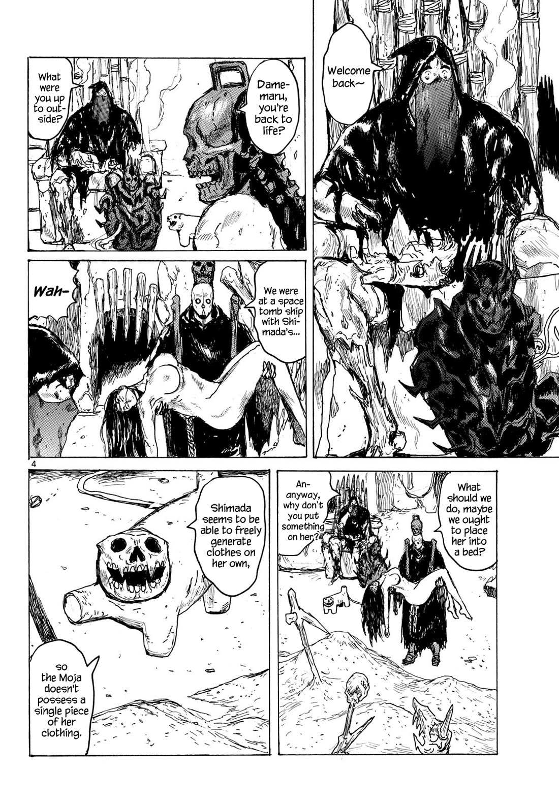 Dai Dark Chapter 66 page 4 - Chapter 66: With Food, the Good and the Bad