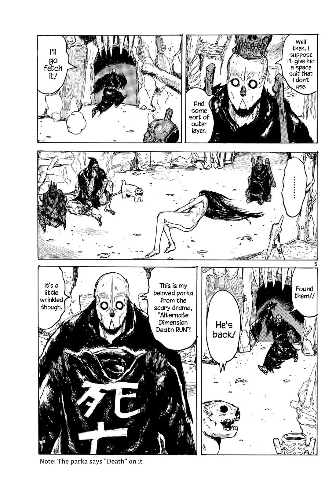 Dai Dark Chapter 66 page 5 - Chapter 66: With Food, the Good and the Bad