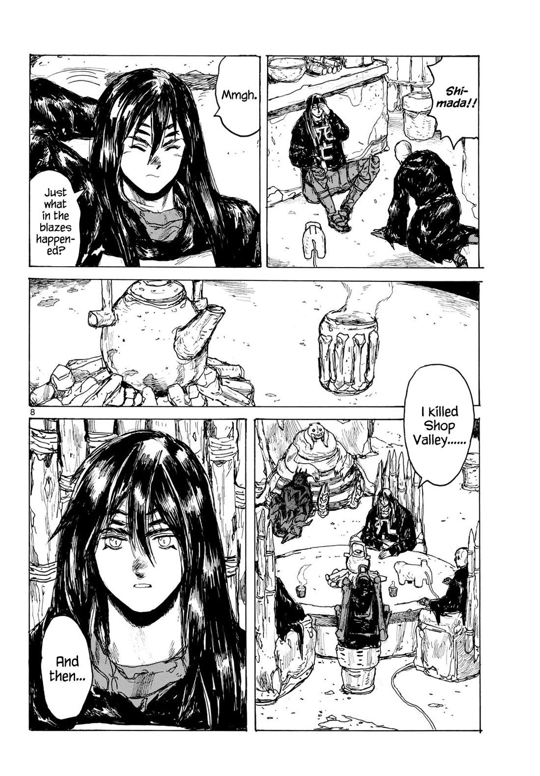 Dai Dark Chapter 66 page 8 - Chapter 66: With Food, the Good and the Bad