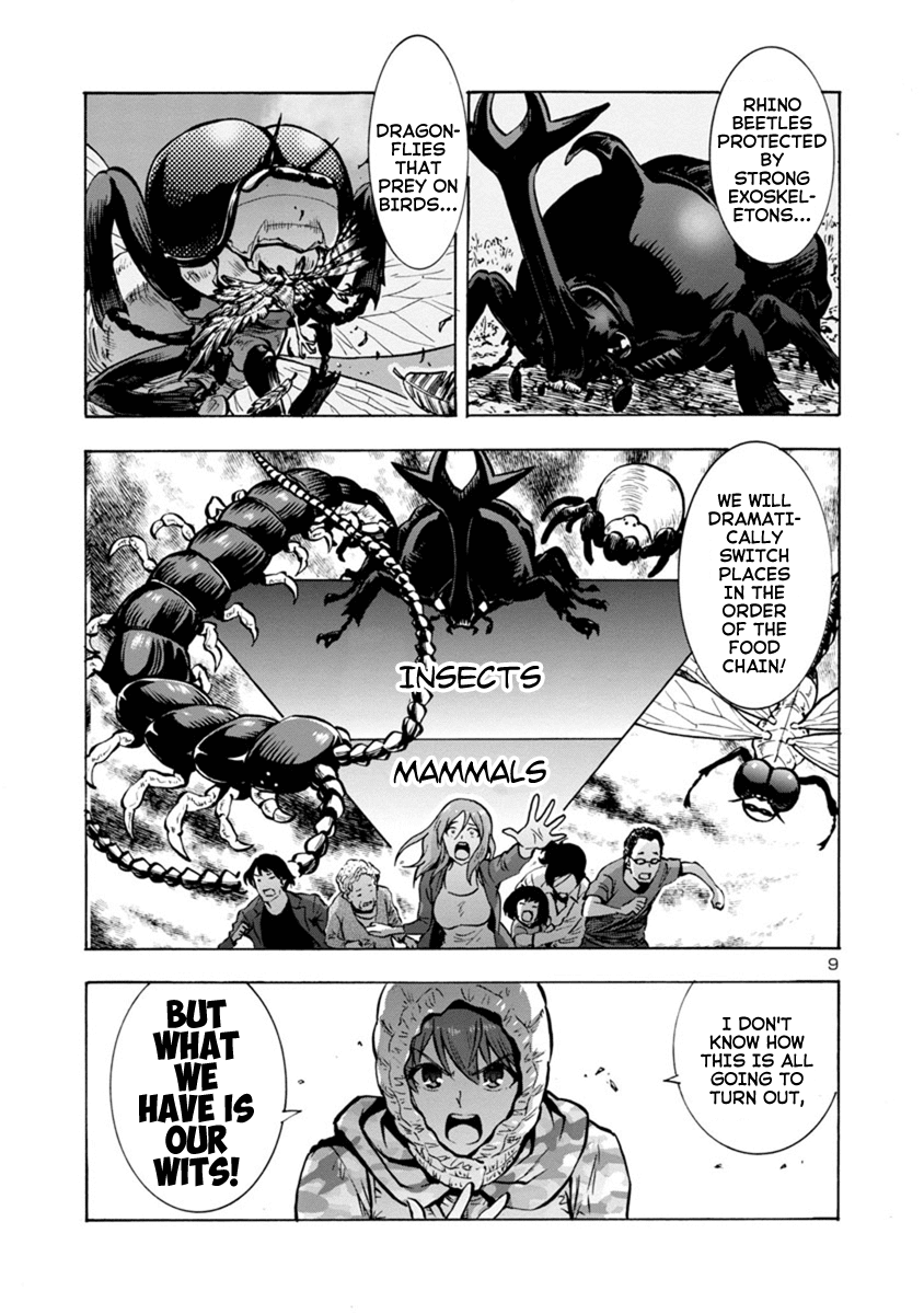 Dai Kyochuu Rettou Chapter 10.1 page 9 - Chapter 10.1: The Savannah Hunter (Part 01)
