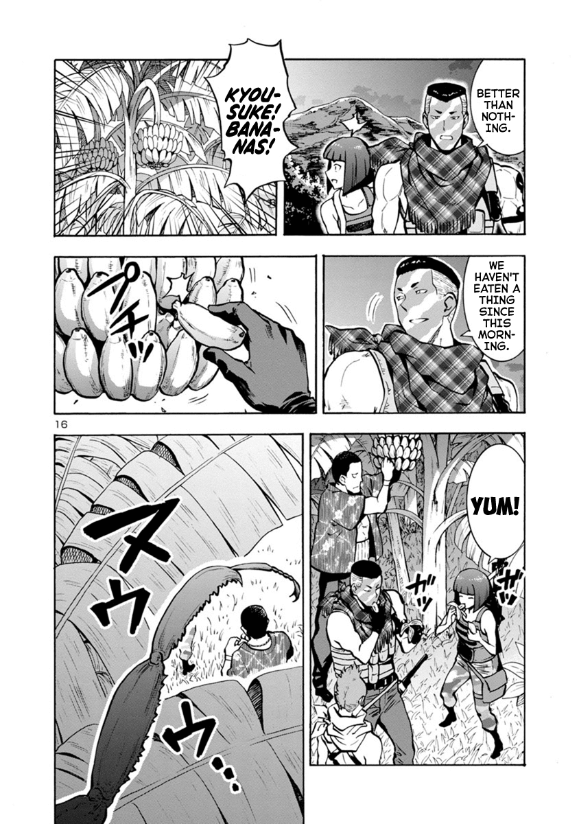 Dai Kyochuu Rettou Chapter 10.2 page 16 - Chapter 10.2: The Savannah Hunter (Part 02)