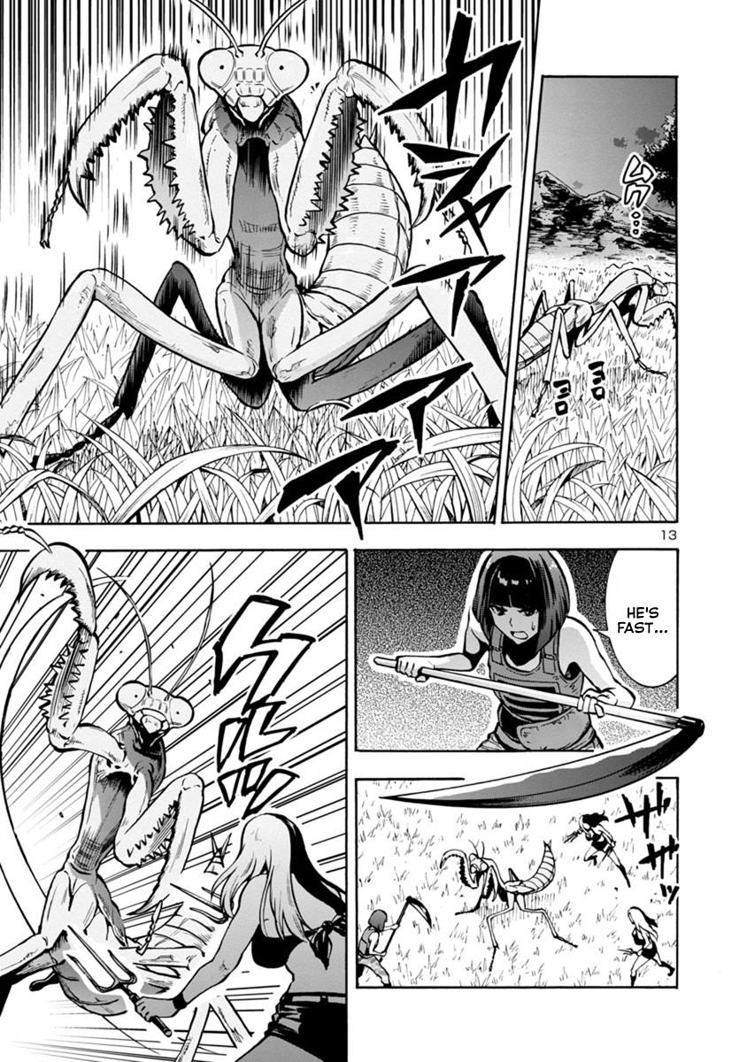Dai Kyochuu Rettou Chapter 11.1 page 13 - Chapter 11.1: Hunting Ground (Part 01)