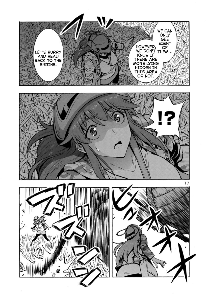 Dai Kyochuu Rettou Chapter 11.2 page 17 - Chapter 11.2: Hunting Ground (Part 02)