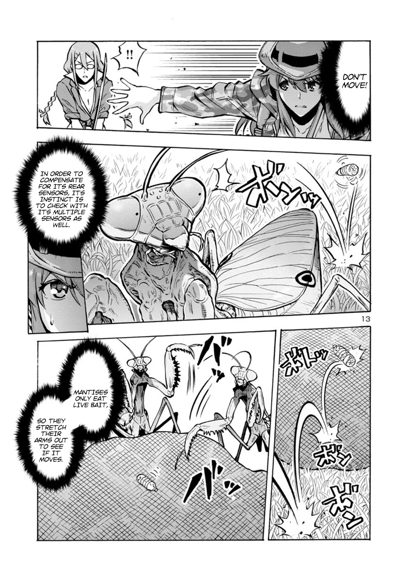Dai Kyochuu Rettou Chapter 12.1 page 13 - Chapter 12.1: Crest (Part 01)