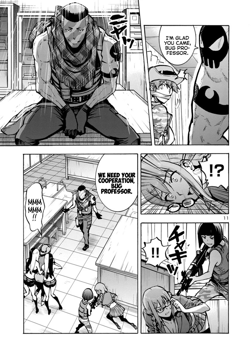 Dai Kyochuu Rettou Chapter 13.1 page 11 - Chapter 13.1: Surrender (Part 01)