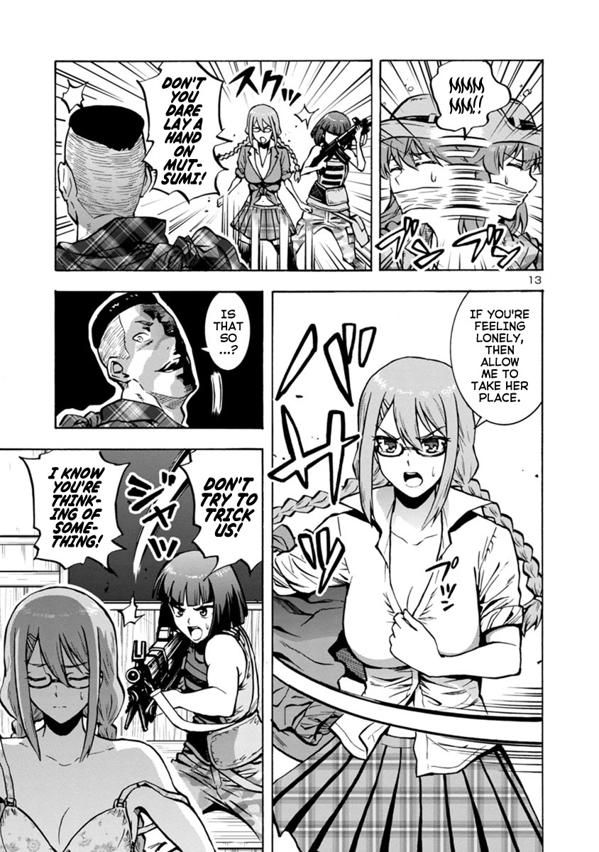Dai Kyochuu Rettou Chapter 13.1 page 13 - Chapter 13.1: Surrender (Part 01)