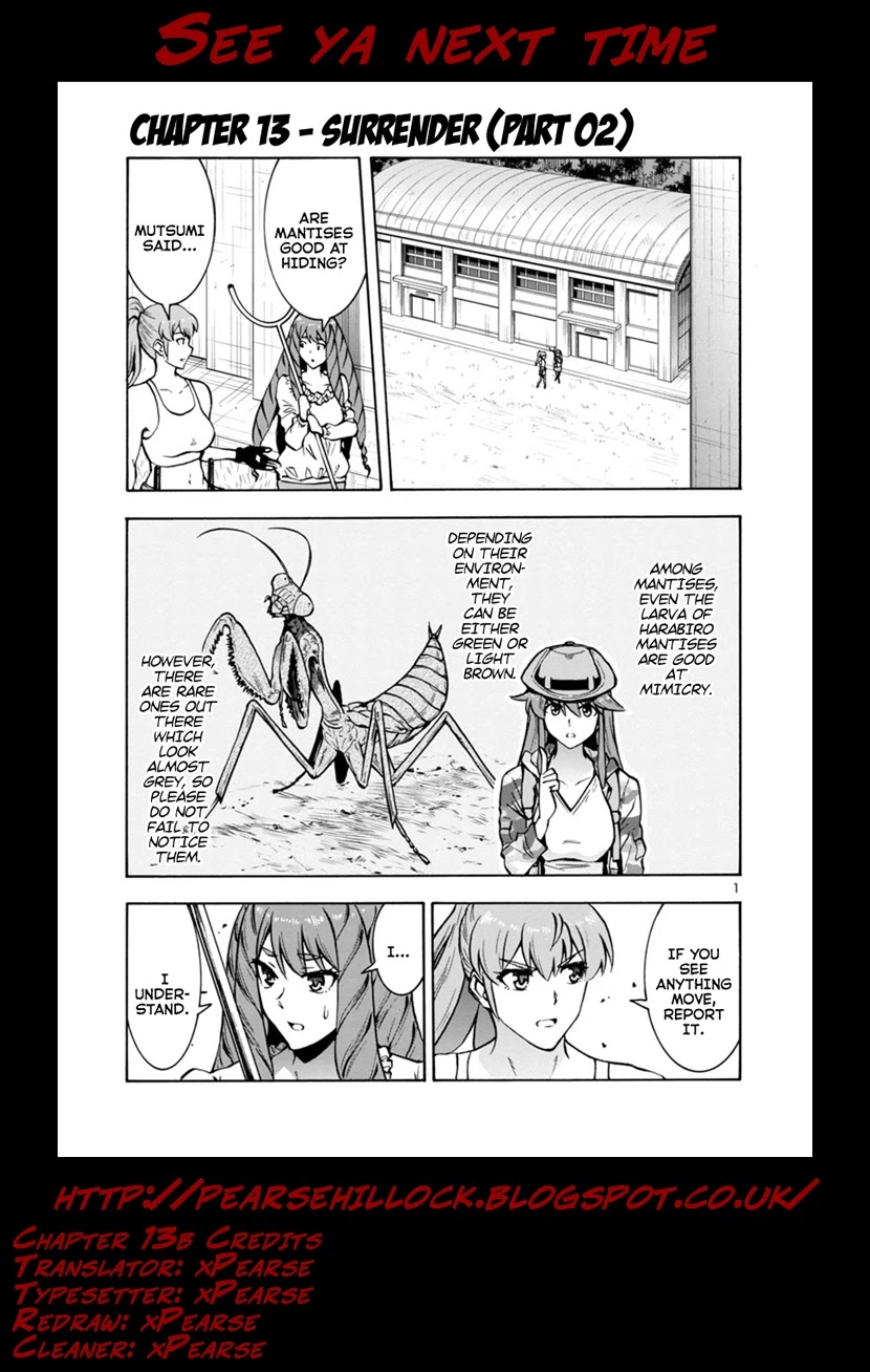 Dai Kyochuu Rettou Chapter 13.2 page 18 - Chapter 13.2: Surrender (Part 02)