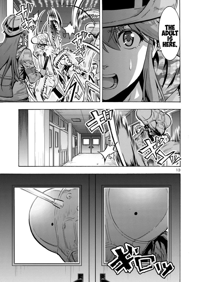 Dai Kyochuu Rettou Chapter 14.2 page 13 - Chapter 14.2: Gluttony (Part 02)