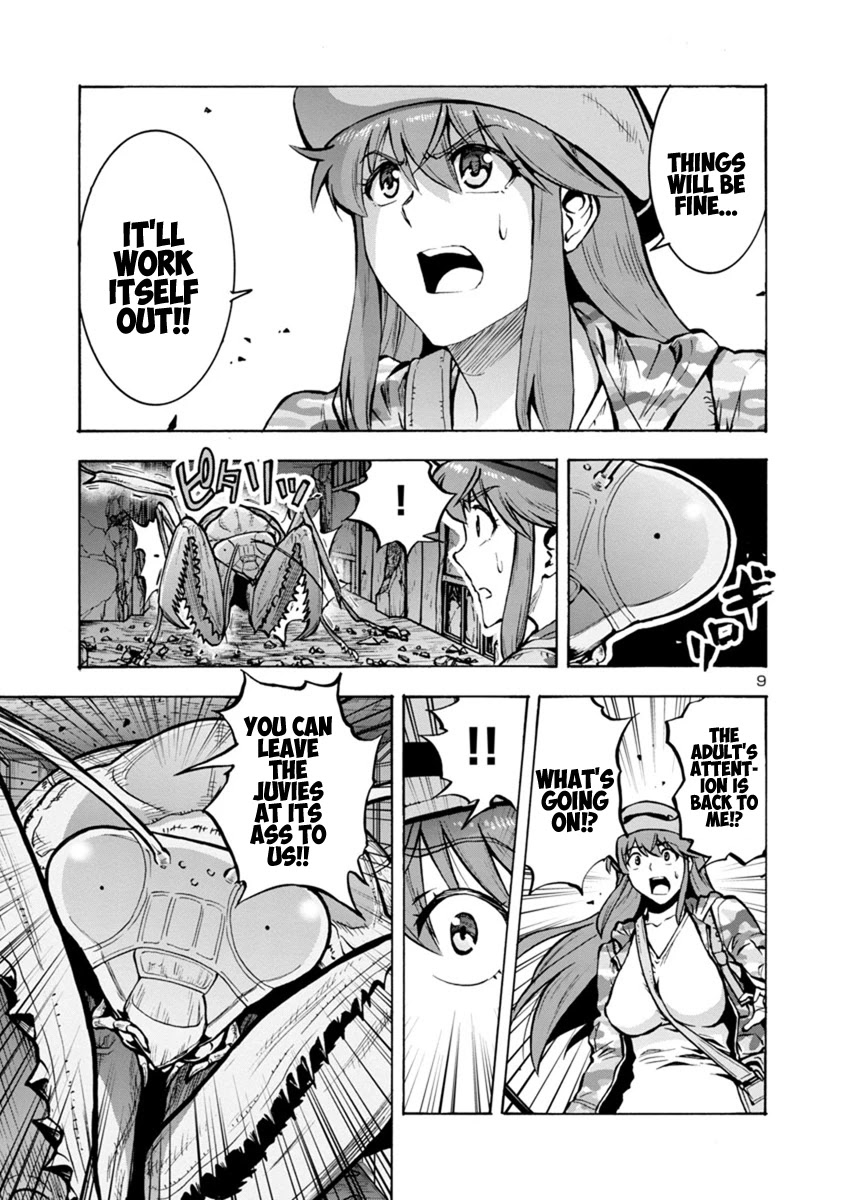 Dai Kyochuu Rettou Chapter 15.1 page 9 - Chapter 15.1: Catch and Run (Part 01)