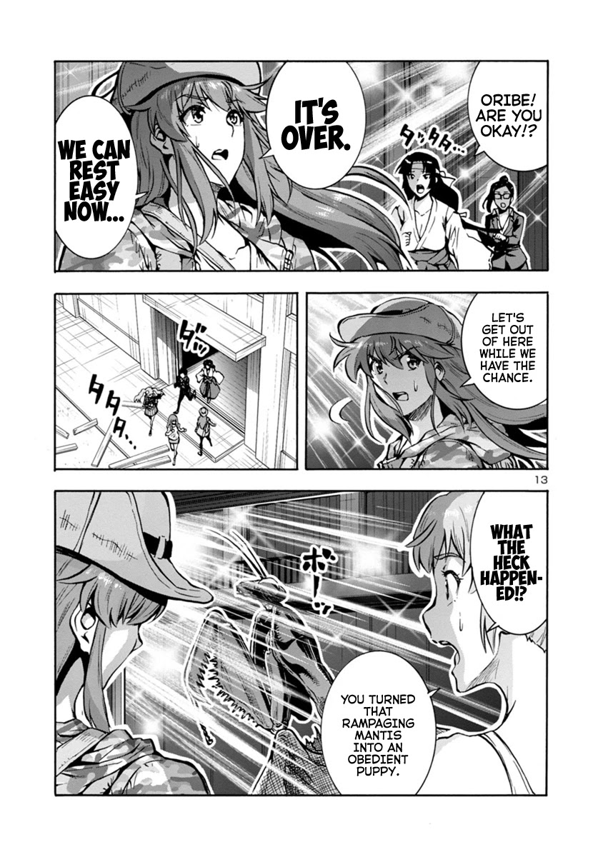 Dai Kyochuu Rettou Chapter 16.1 page 13 - Chapter 16.1: Bottle of Poison (Part 01)