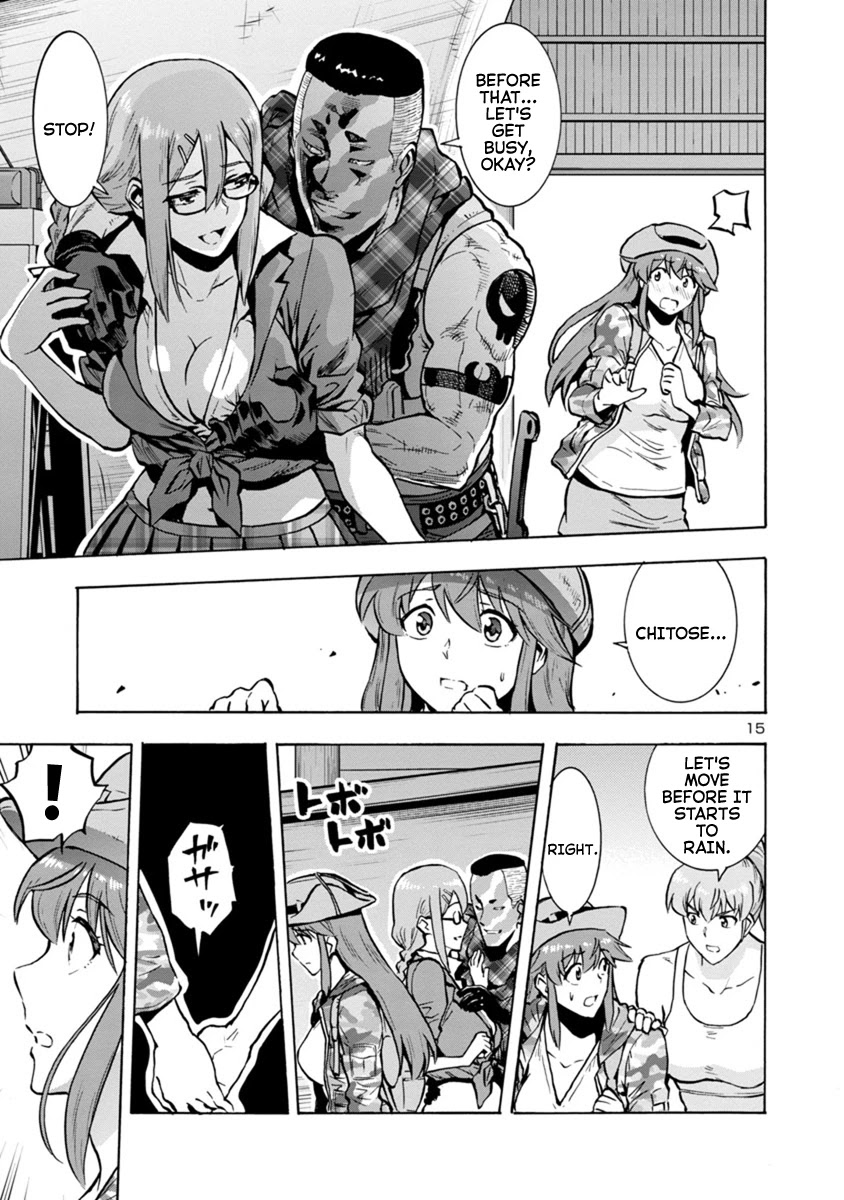 Dai Kyochuu Rettou Chapter 17.1 page 15 - Chapter 17.1: Underwater Hunter (Part 01)