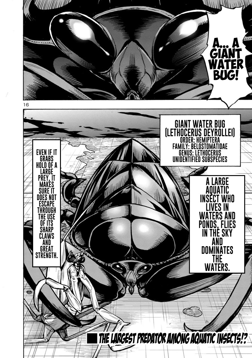 Dai Kyochuu Rettou Chapter 17.2 page 16 - Chapter 17.2: Underwater Hunter (Part 02)