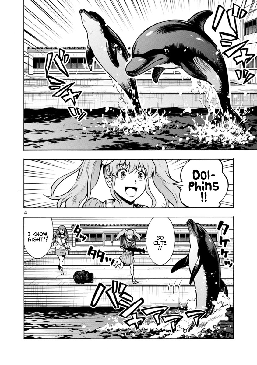 Dai Kyochuu Rettou Chapter 17.2 page 4 - Chapter 17.2: Underwater Hunter (Part 02)