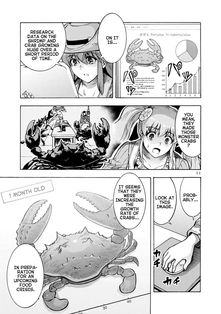 Dai Kyochuu Rettou Chapter 18.1 page 11 - Chapter 18.1: Flying in (Part 01)