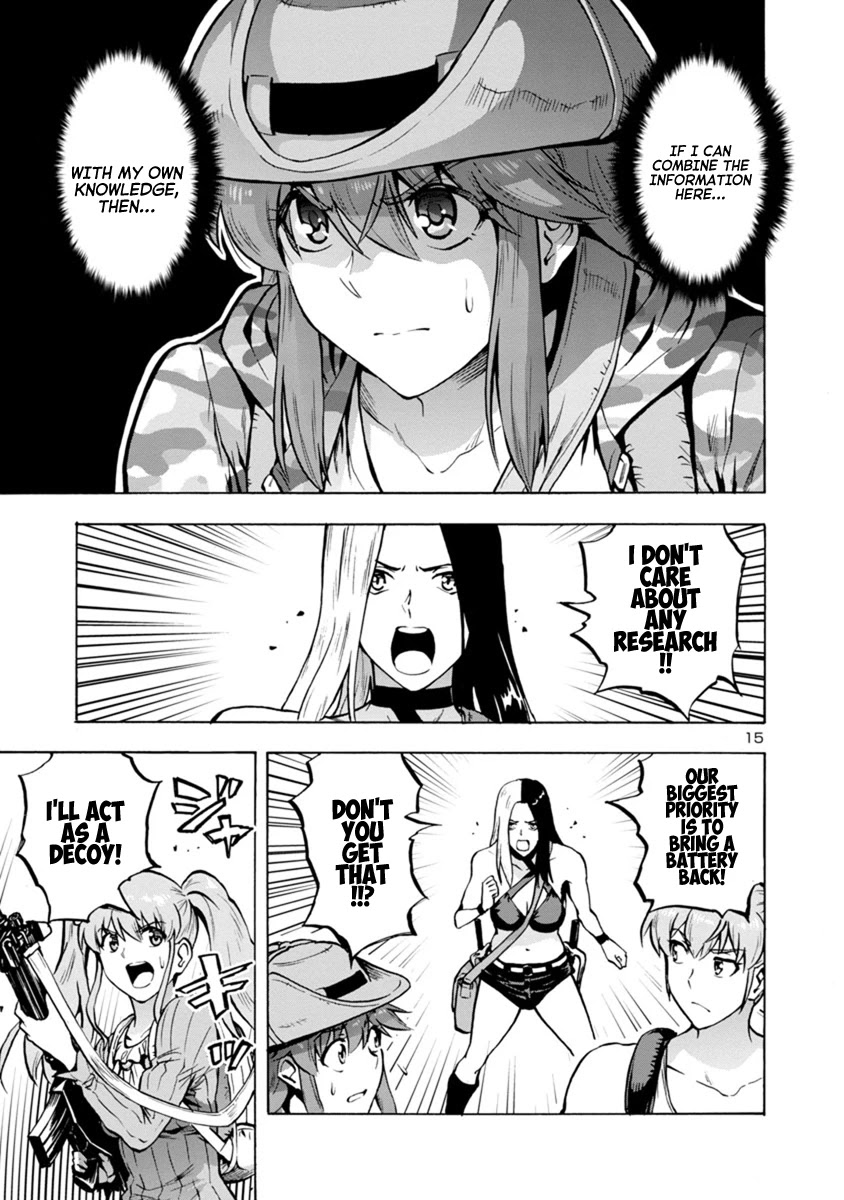 Dai Kyochuu Rettou Chapter 18.1 page 15 - Chapter 18.1: Flying in (Part 01)