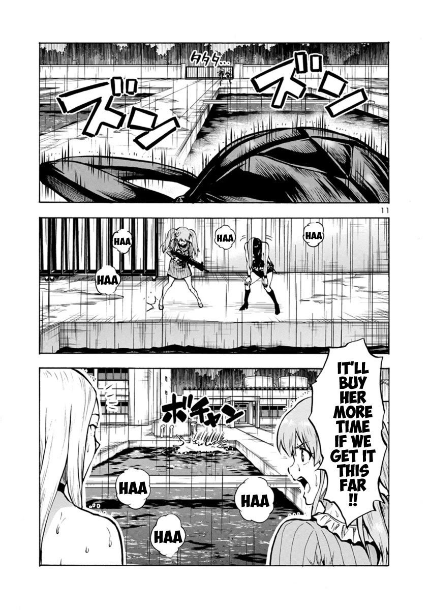 Dai Kyochuu Rettou Chapter 18.2 page 11 - Chapter 18.2: Flying in (Part 02)