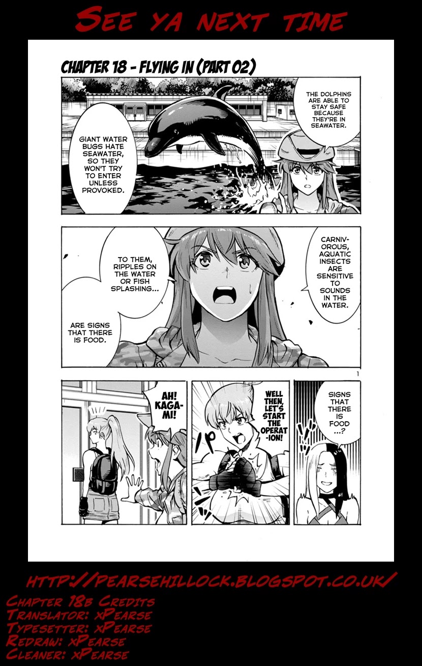 Dai Kyochuu Rettou Chapter 18.2 page 24 - Chapter 18.2: Flying in (Part 02)