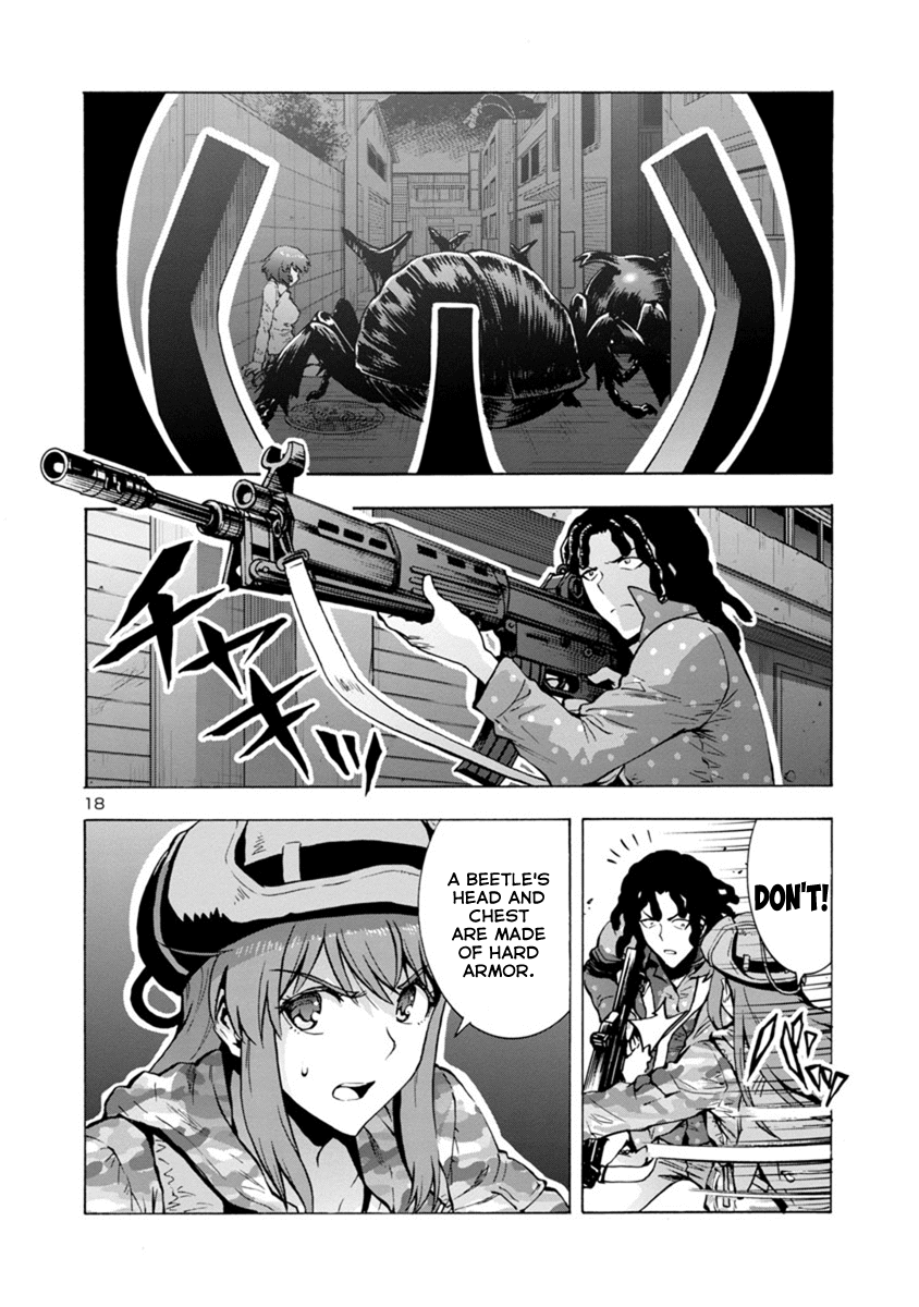 Dai Kyochuu Rettou Chapter 2.2 page 16 - Chapter 2.2: Horn (Part 02)