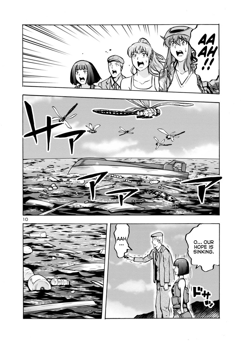 Dai Kyochuu Rettou Chapter 22.2 page 10 - Chapter 22.2: Pursuit on the sea (Part 02)